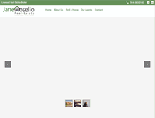 Tablet Screenshot of janemosellorealestate.com